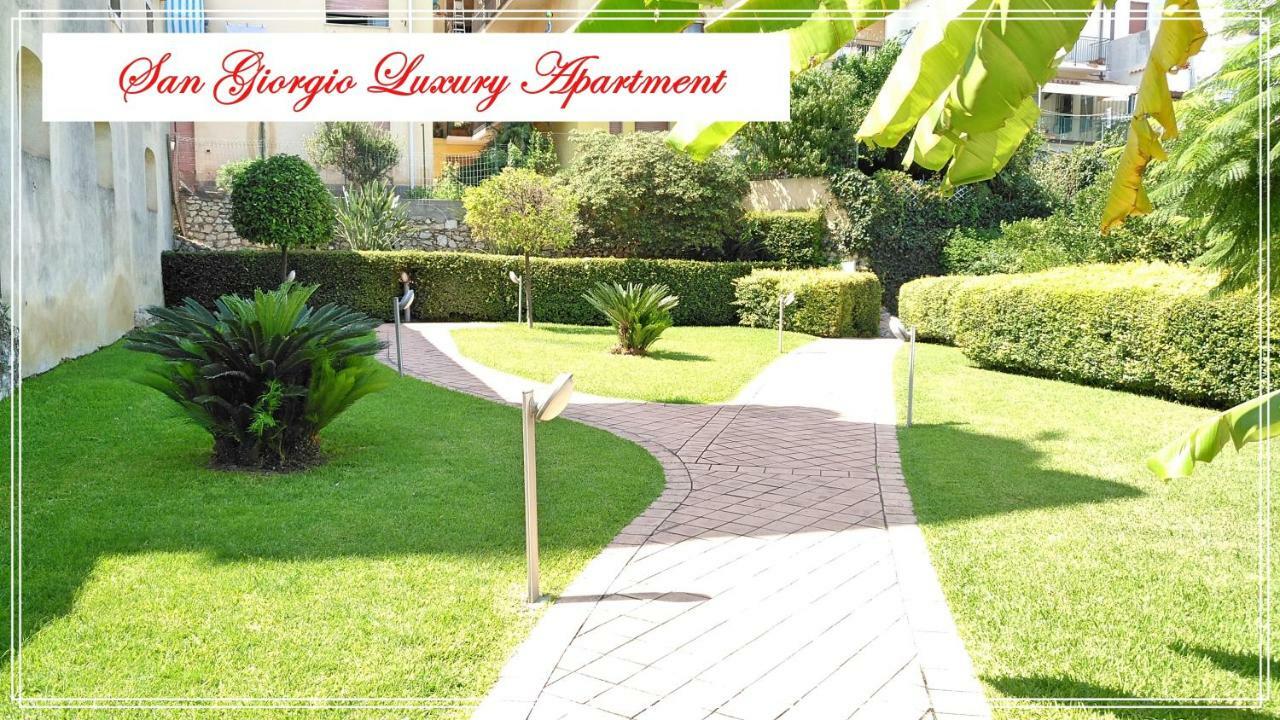 San Giorgio Luxury Apartment Taormina-Panoramic Pool & Parking Space Buitenkant foto