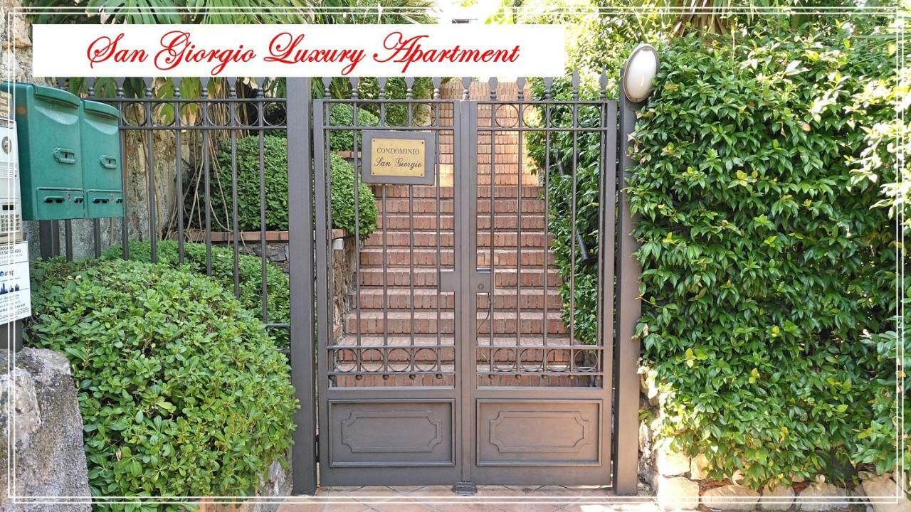 San Giorgio Luxury Apartment Taormina-Panoramic Pool & Parking Space Buitenkant foto